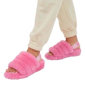 UGG Fluff Yeah Slides Size 8